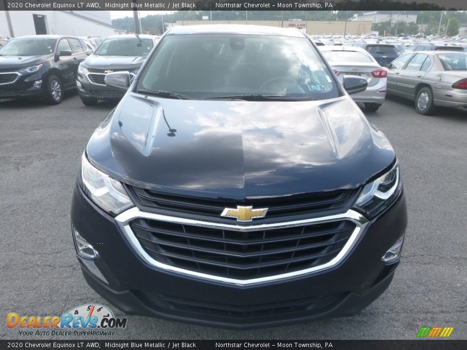 2020 Chevrolet Equinox LT AWD Midnight Blue Metallic / Jet Black Photo #8