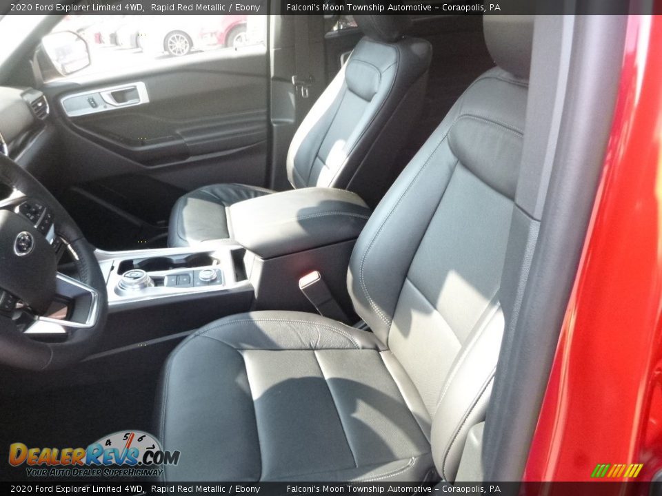 2020 Ford Explorer Limited 4WD Rapid Red Metallic / Ebony Photo #9