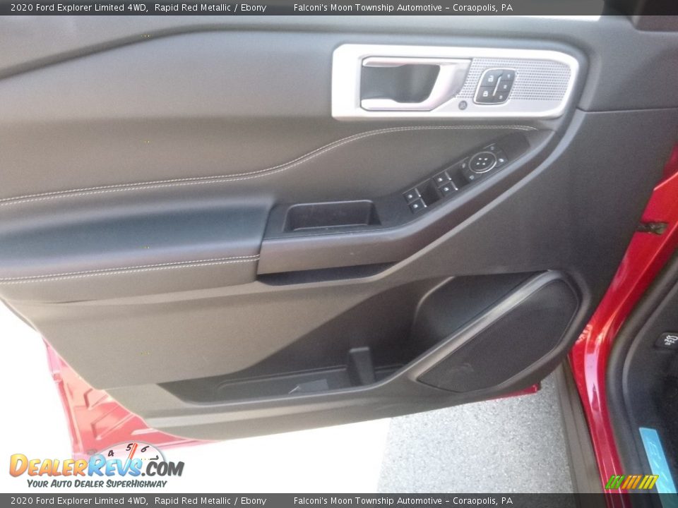 2020 Ford Explorer Limited 4WD Rapid Red Metallic / Ebony Photo #10