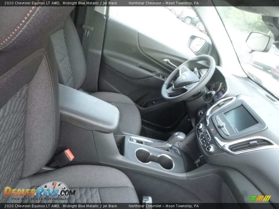 2020 Chevrolet Equinox LT AWD Midnight Blue Metallic / Jet Black Photo #10