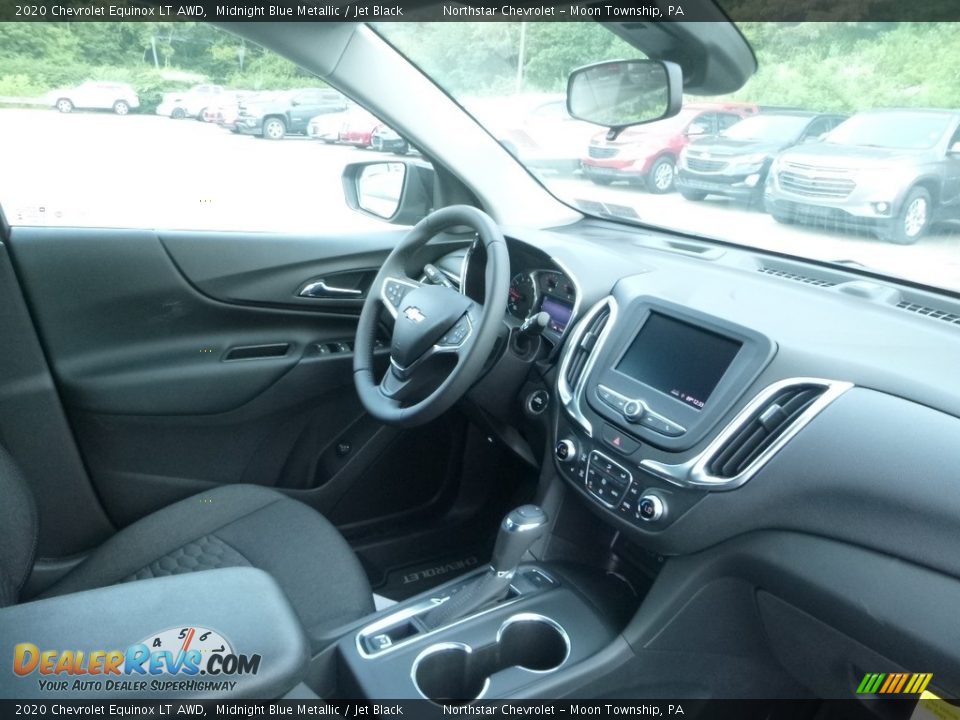 2020 Chevrolet Equinox LT AWD Midnight Blue Metallic / Jet Black Photo #11