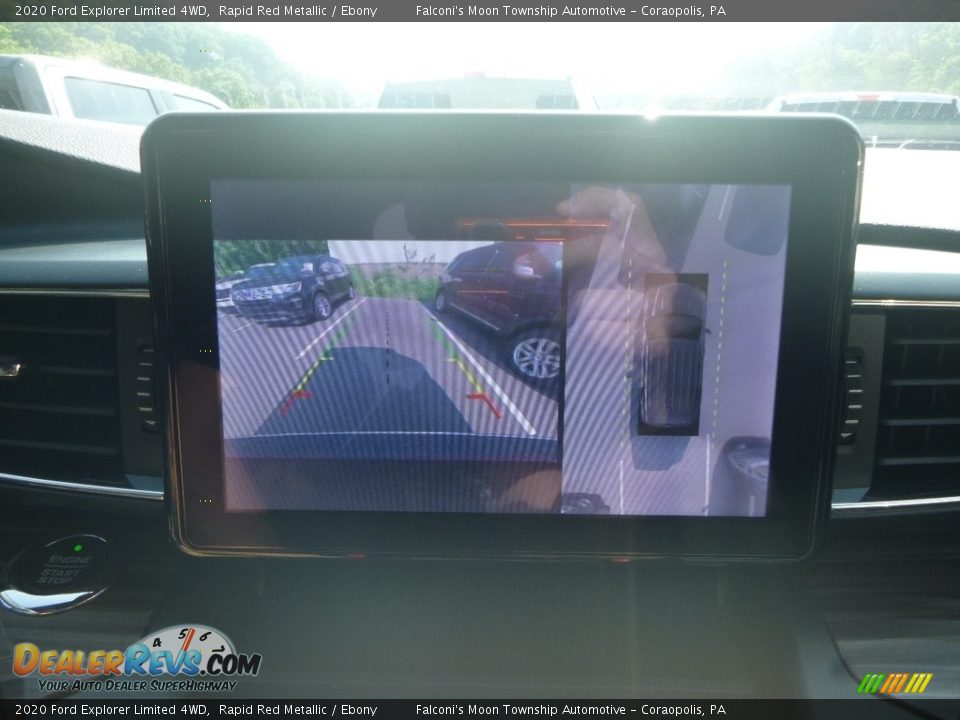 2020 Ford Explorer Limited 4WD Rapid Red Metallic / Ebony Photo #13