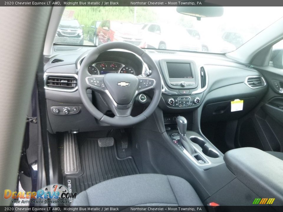 2020 Chevrolet Equinox LT AWD Midnight Blue Metallic / Jet Black Photo #13