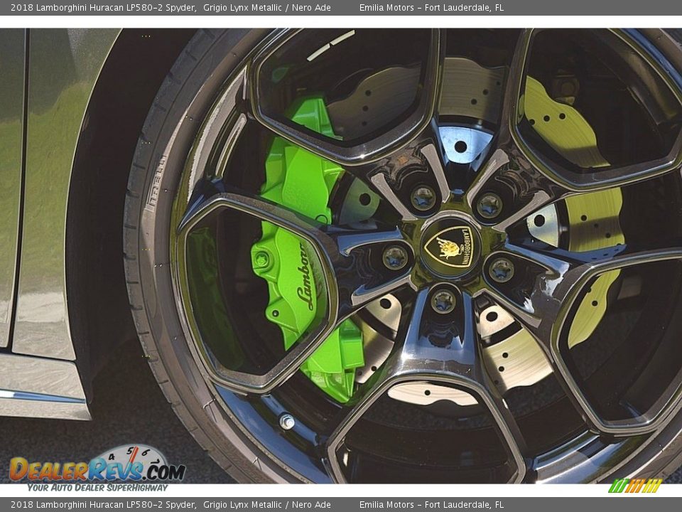 2018 Lamborghini Huracan LP580-2 Spyder Wheel Photo #21