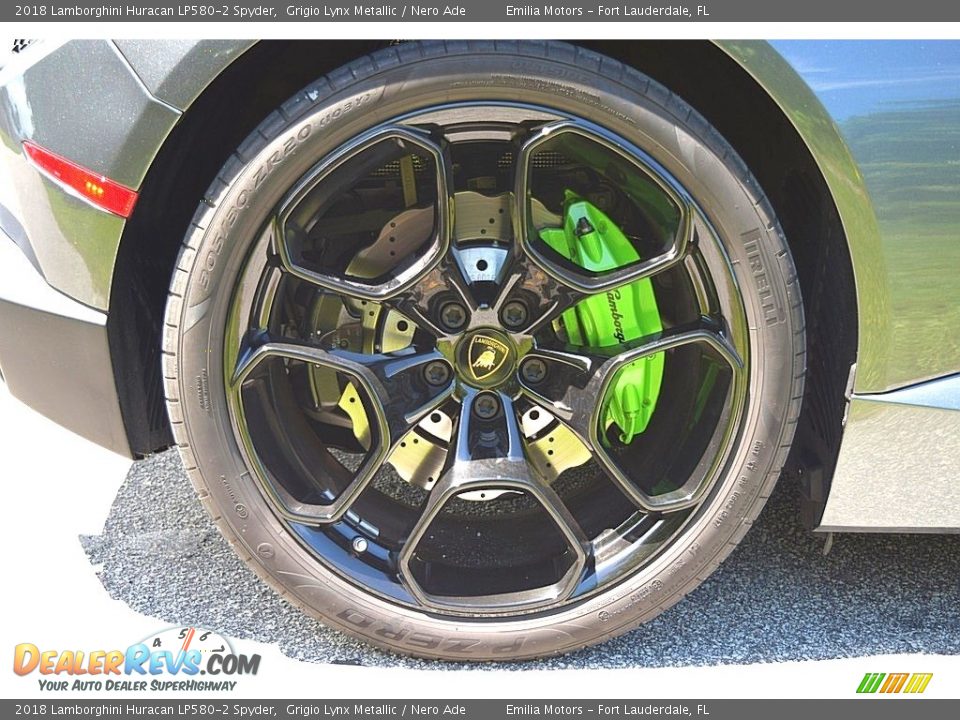 2018 Lamborghini Huracan LP580-2 Spyder Wheel Photo #22