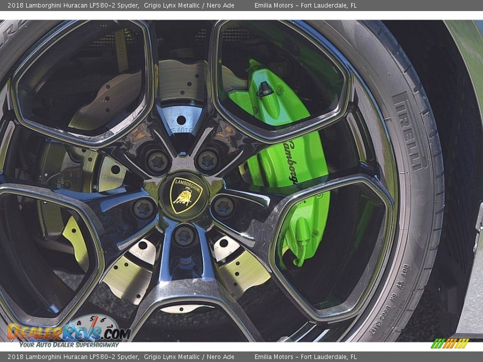 2018 Lamborghini Huracan LP580-2 Spyder Wheel Photo #23