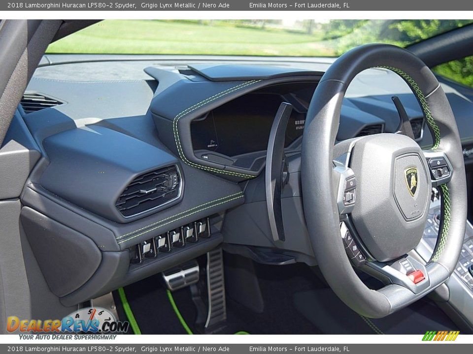 Controls of 2018 Lamborghini Huracan LP580-2 Spyder Photo #41