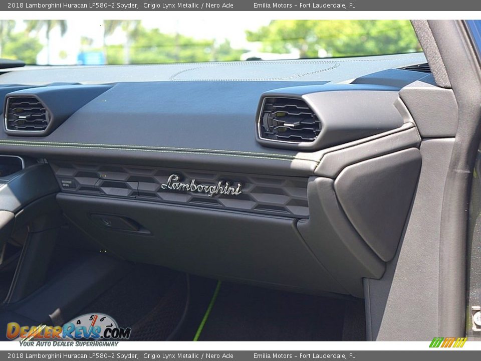 Dashboard of 2018 Lamborghini Huracan LP580-2 Spyder Photo #44