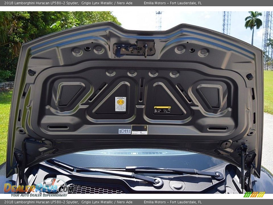 2018 Lamborghini Huracan LP580-2 Spyder Trunk Photo #58