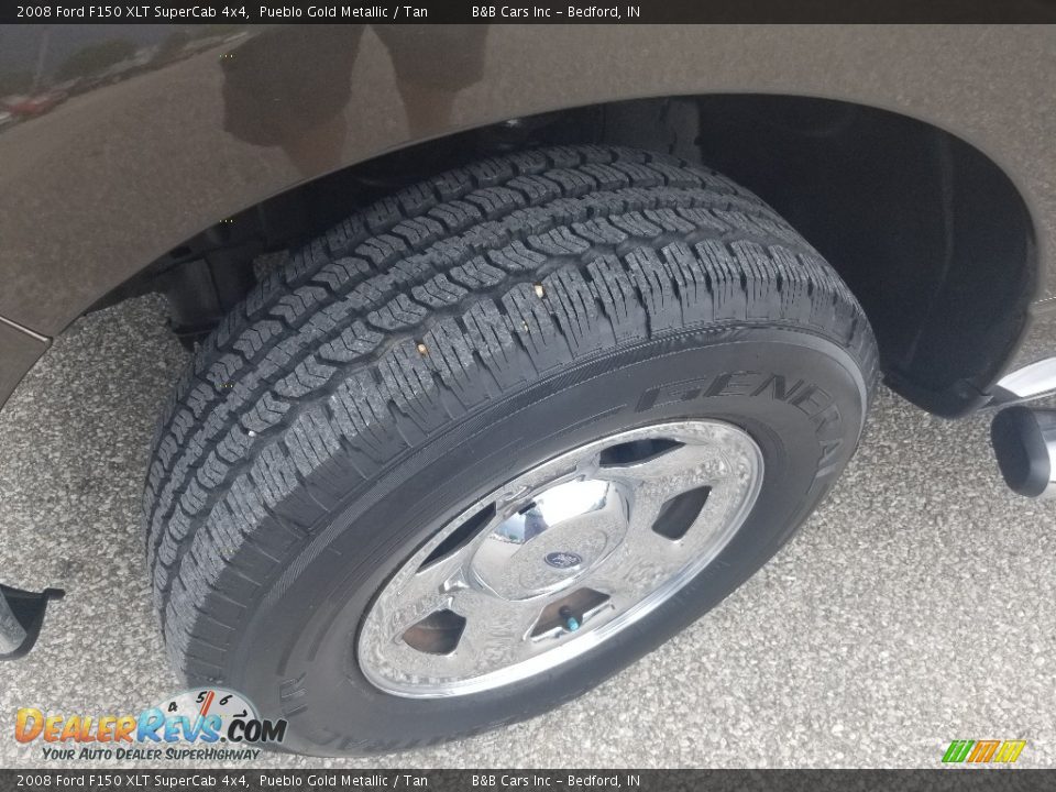 2008 Ford F150 XLT SuperCab 4x4 Pueblo Gold Metallic / Tan Photo #14