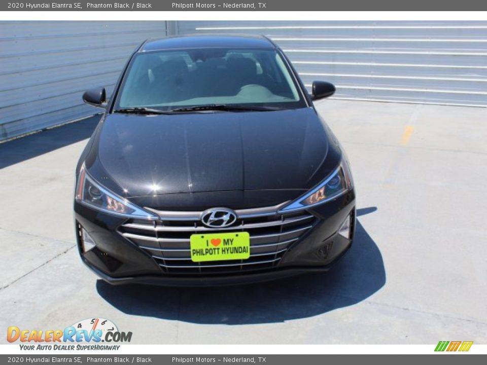 2020 Hyundai Elantra SE Phantom Black / Black Photo #3