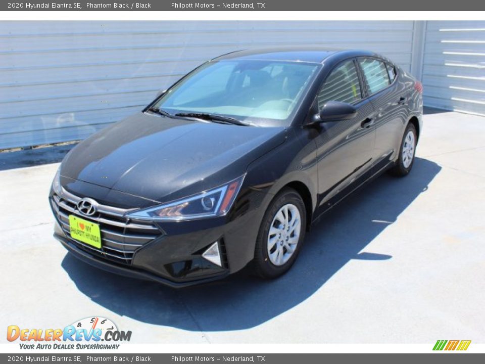 2020 Hyundai Elantra SE Phantom Black / Black Photo #4