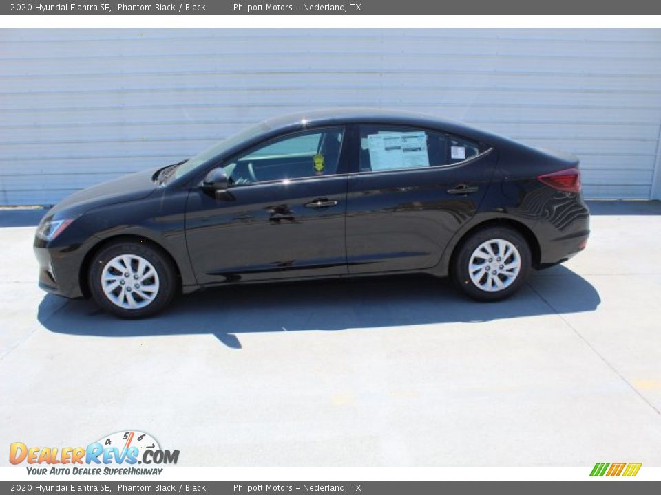 2020 Hyundai Elantra SE Phantom Black / Black Photo #5