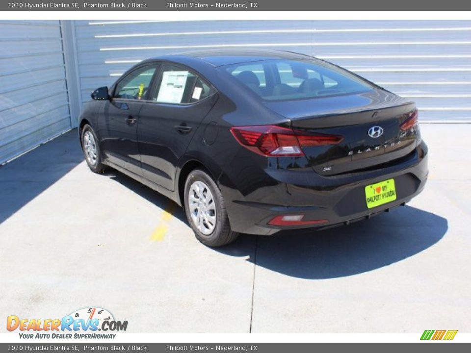 2020 Hyundai Elantra SE Phantom Black / Black Photo #6