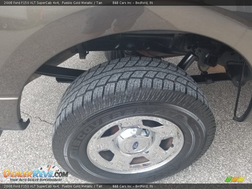2008 Ford F150 XLT SuperCab 4x4 Pueblo Gold Metallic / Tan Photo #17