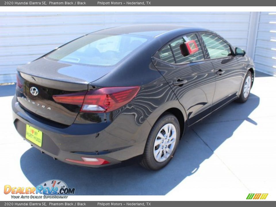 2020 Hyundai Elantra SE Phantom Black / Black Photo #8