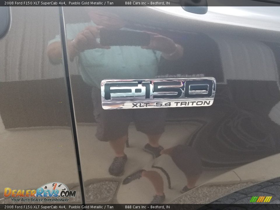 2008 Ford F150 XLT SuperCab 4x4 Pueblo Gold Metallic / Tan Photo #19