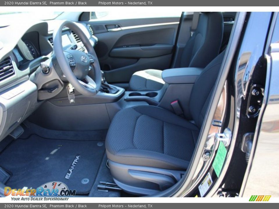 2020 Hyundai Elantra SE Phantom Black / Black Photo #10