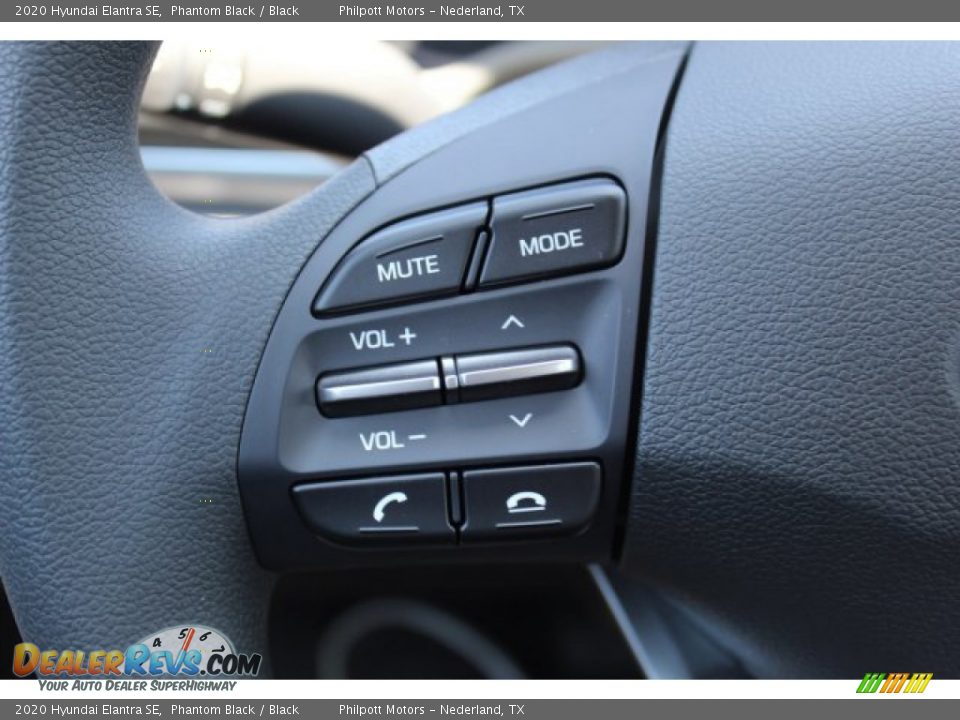 2020 Hyundai Elantra SE Phantom Black / Black Photo #11