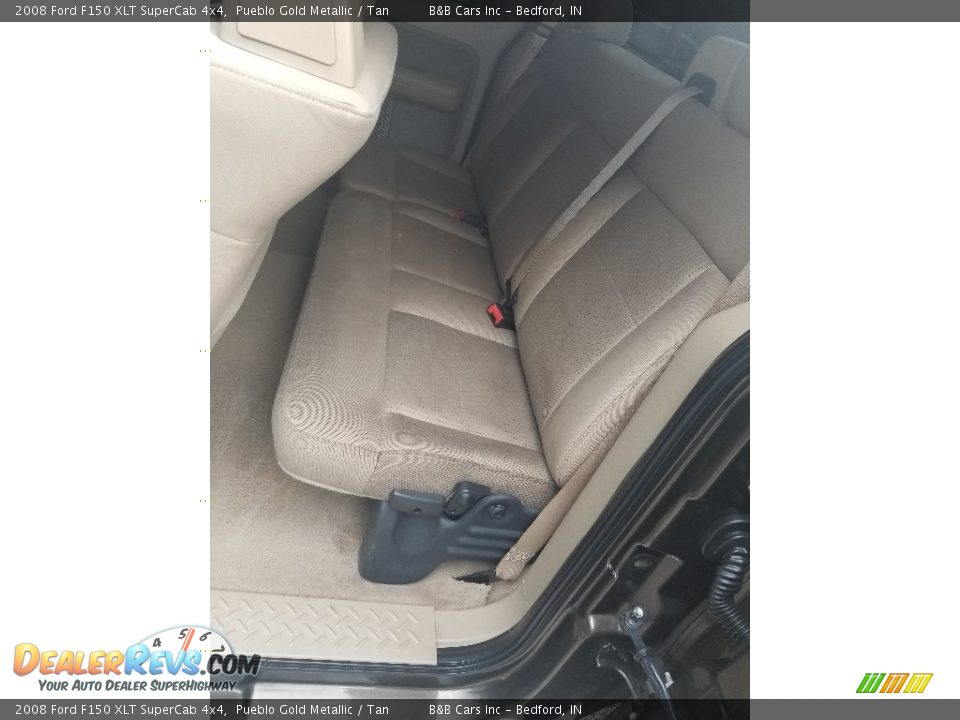2008 Ford F150 XLT SuperCab 4x4 Pueblo Gold Metallic / Tan Photo #22