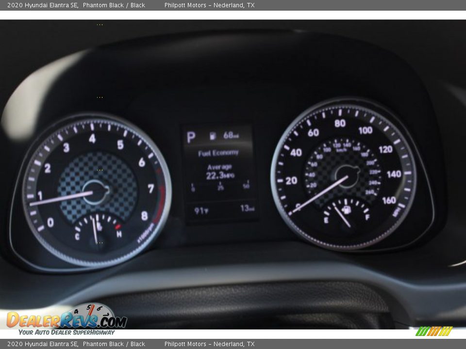 2020 Hyundai Elantra SE Phantom Black / Black Photo #13