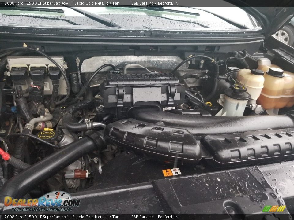 2008 Ford F150 XLT SuperCab 4x4 Pueblo Gold Metallic / Tan Photo #26