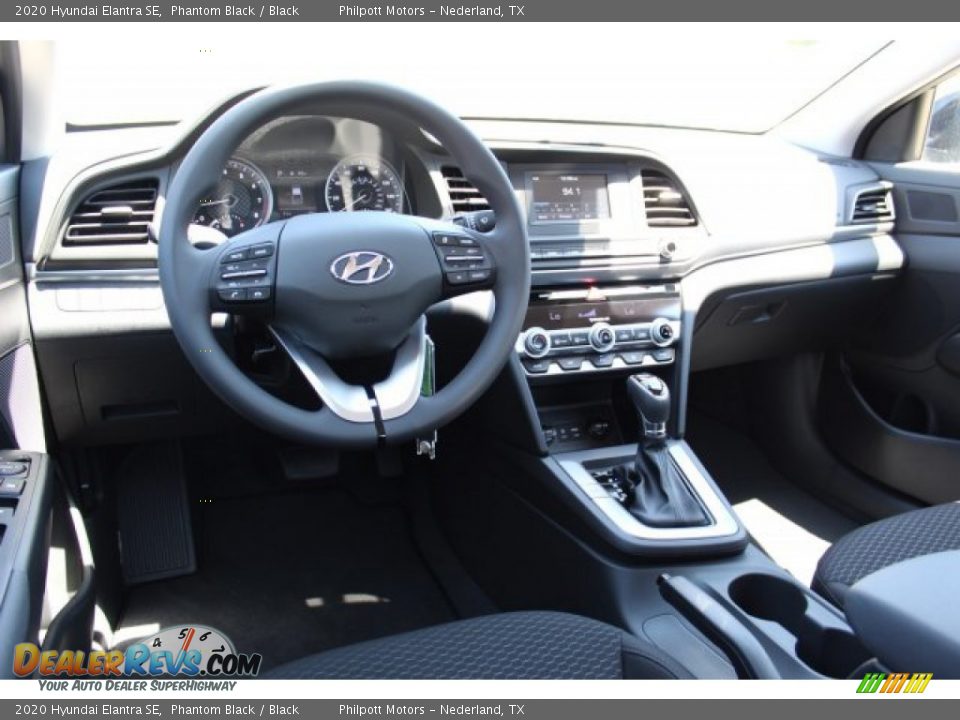 2020 Hyundai Elantra SE Phantom Black / Black Photo #19