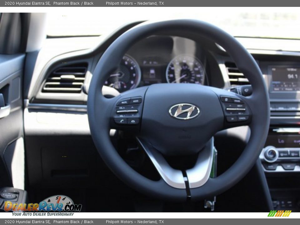 2020 Hyundai Elantra SE Phantom Black / Black Photo #20