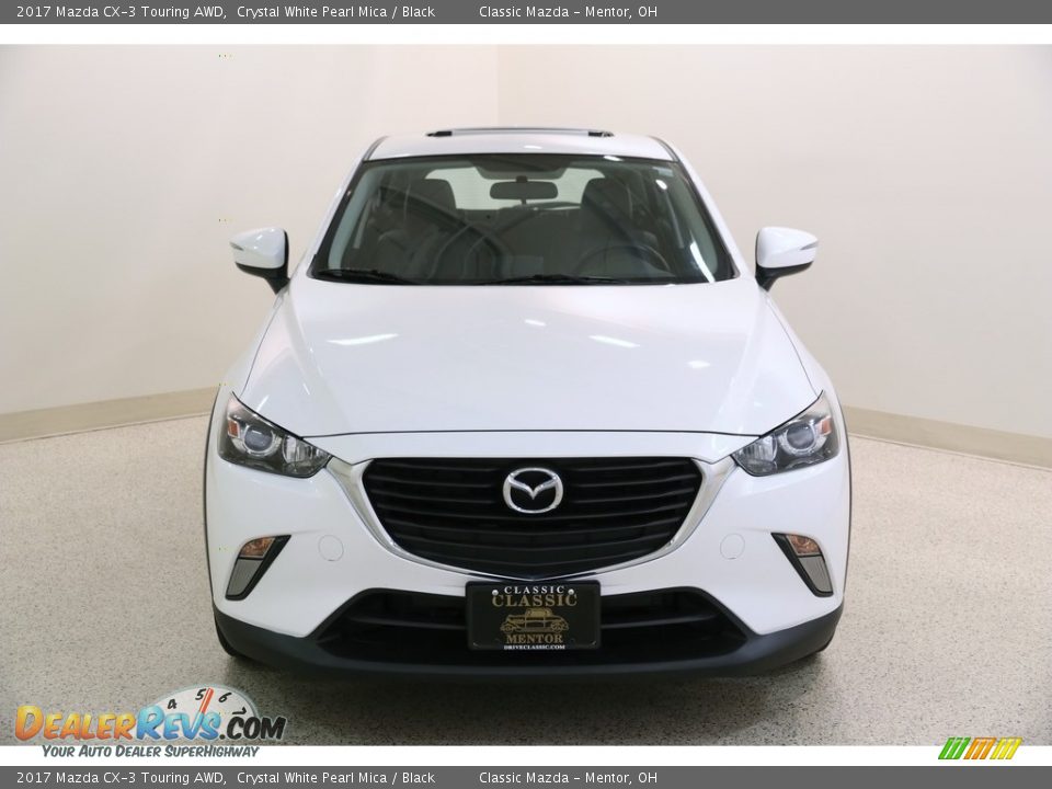 2017 Mazda CX-3 Touring AWD Crystal White Pearl Mica / Black Photo #2