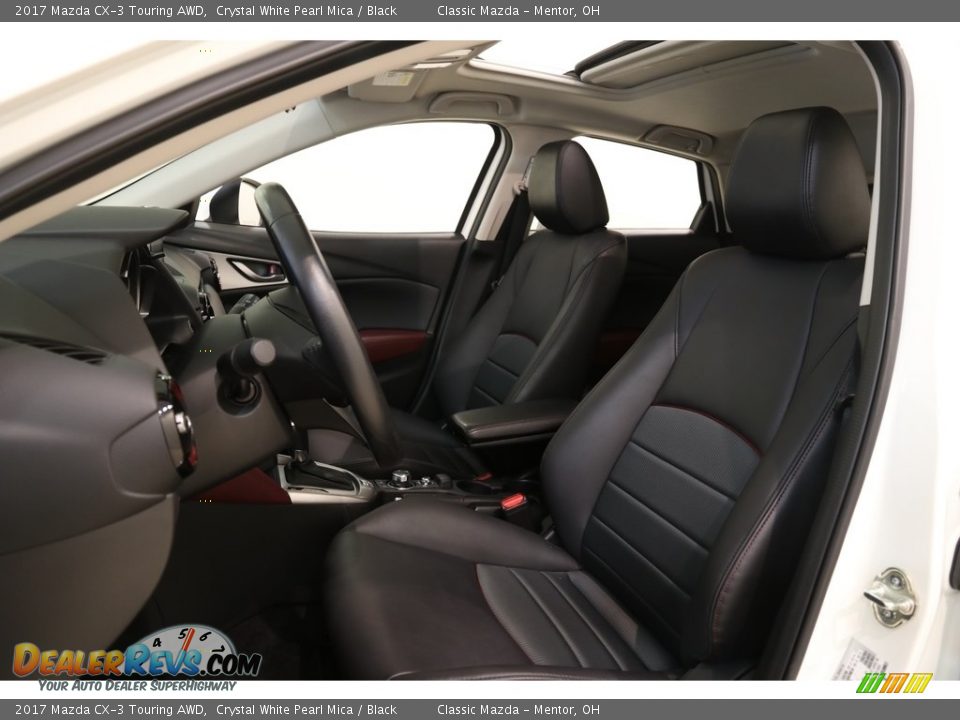 2017 Mazda CX-3 Touring AWD Crystal White Pearl Mica / Black Photo #5