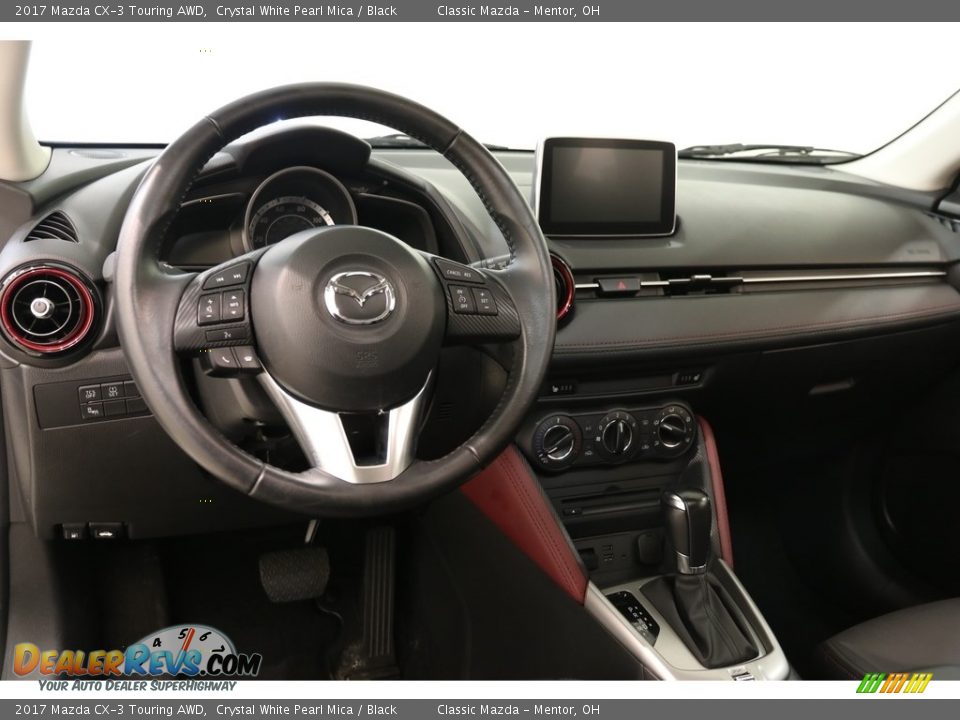 2017 Mazda CX-3 Touring AWD Crystal White Pearl Mica / Black Photo #6