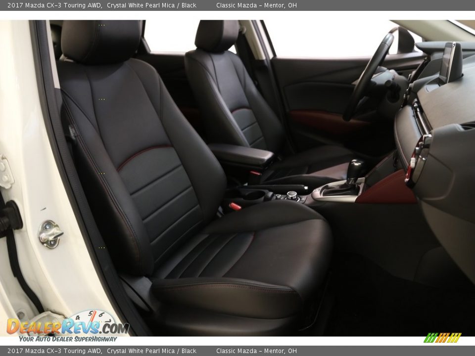 2017 Mazda CX-3 Touring AWD Crystal White Pearl Mica / Black Photo #15