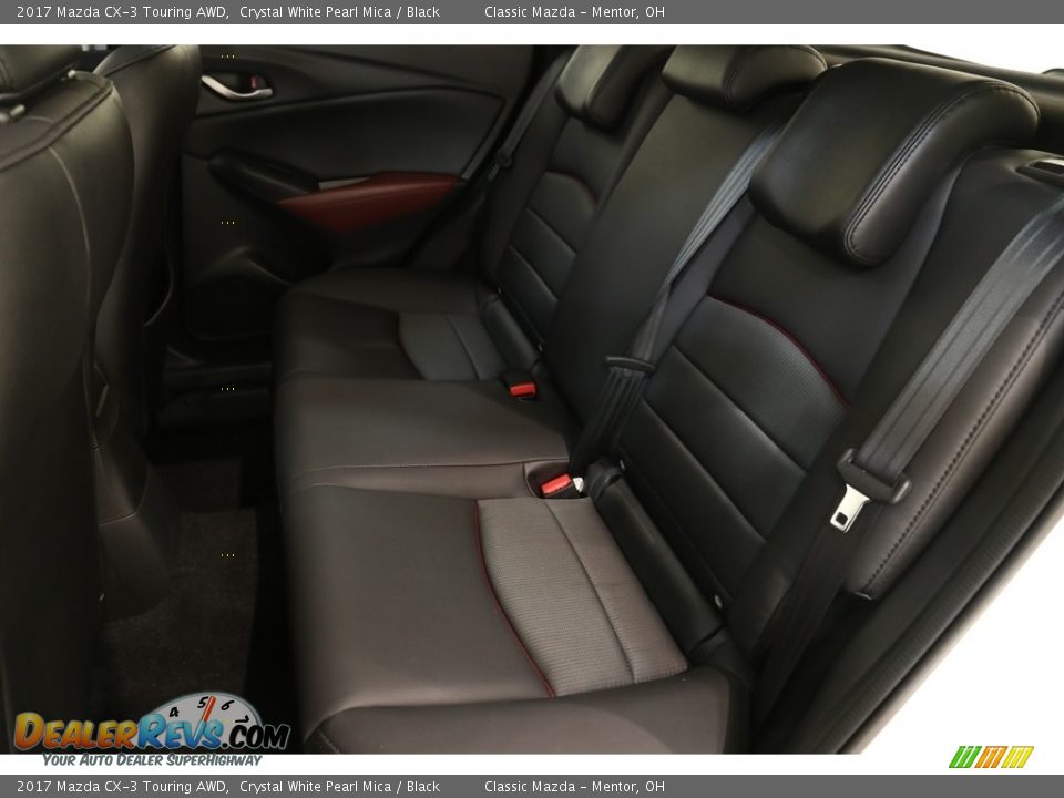 2017 Mazda CX-3 Touring AWD Crystal White Pearl Mica / Black Photo #17