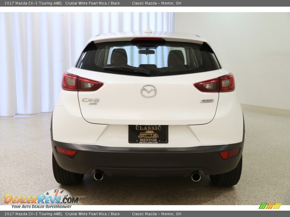 2017 Mazda CX-3 Touring AWD Crystal White Pearl Mica / Black Photo #18