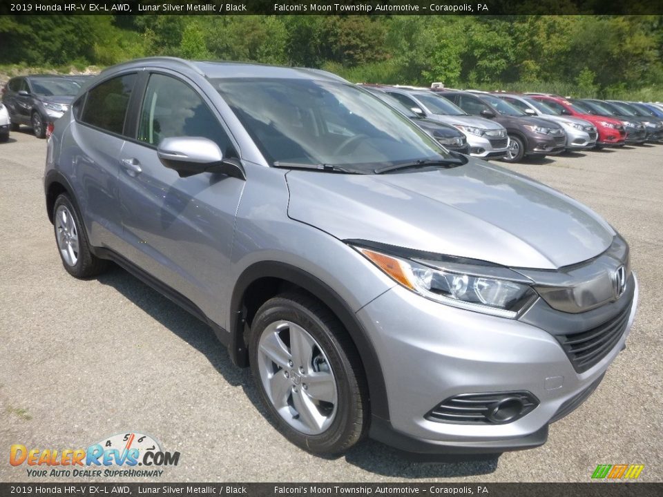 2019 Honda HR-V EX-L AWD Lunar Silver Metallic / Black Photo #5