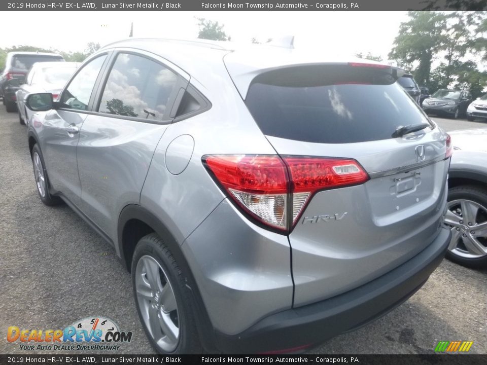 2019 Honda HR-V EX-L AWD Lunar Silver Metallic / Black Photo #2