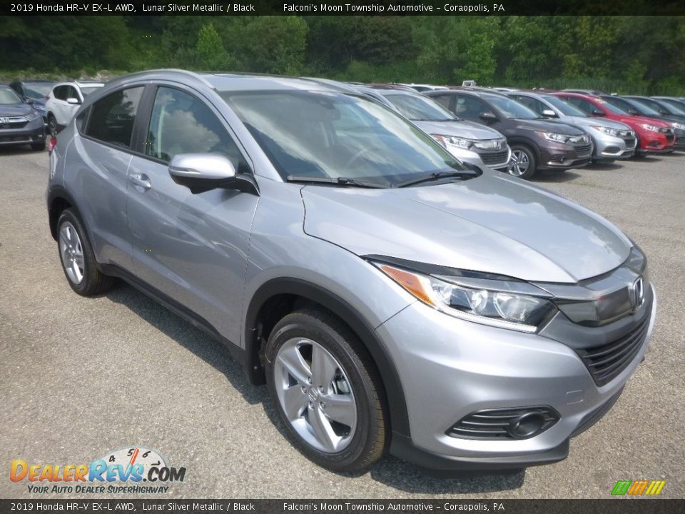 2019 Honda HR-V EX-L AWD Lunar Silver Metallic / Black Photo #5