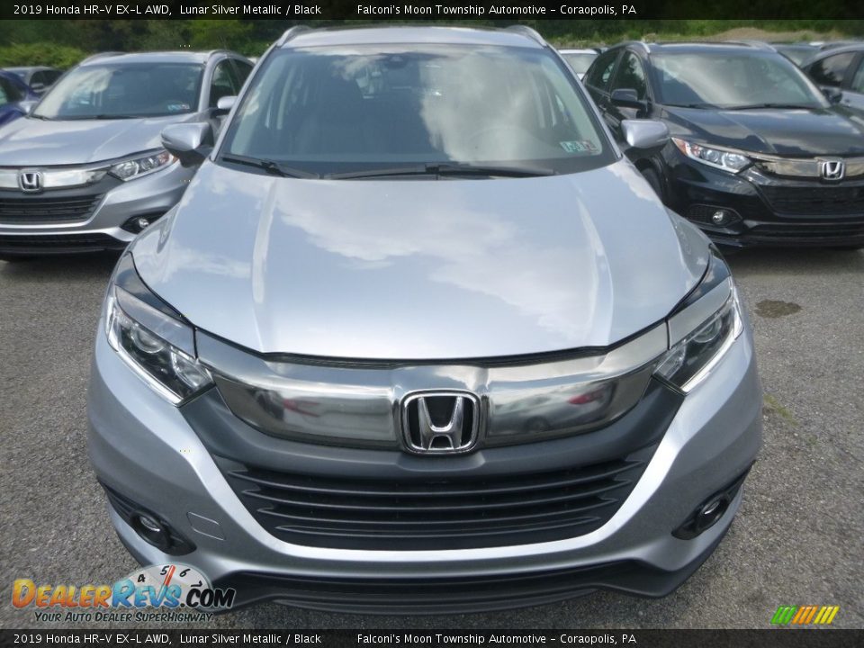 2019 Honda HR-V EX-L AWD Lunar Silver Metallic / Black Photo #6