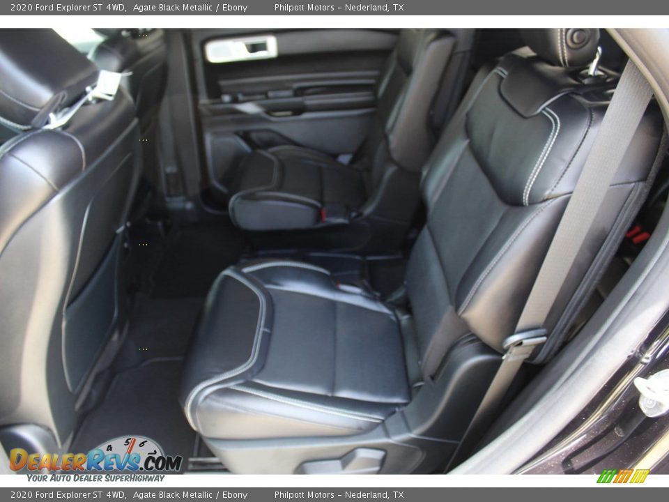 Rear Seat of 2020 Ford Explorer ST 4WD Photo #21