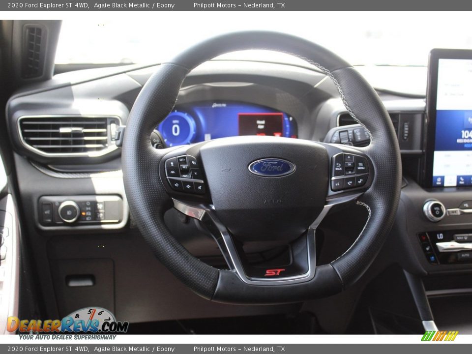 2020 Ford Explorer ST 4WD Steering Wheel Photo #23
