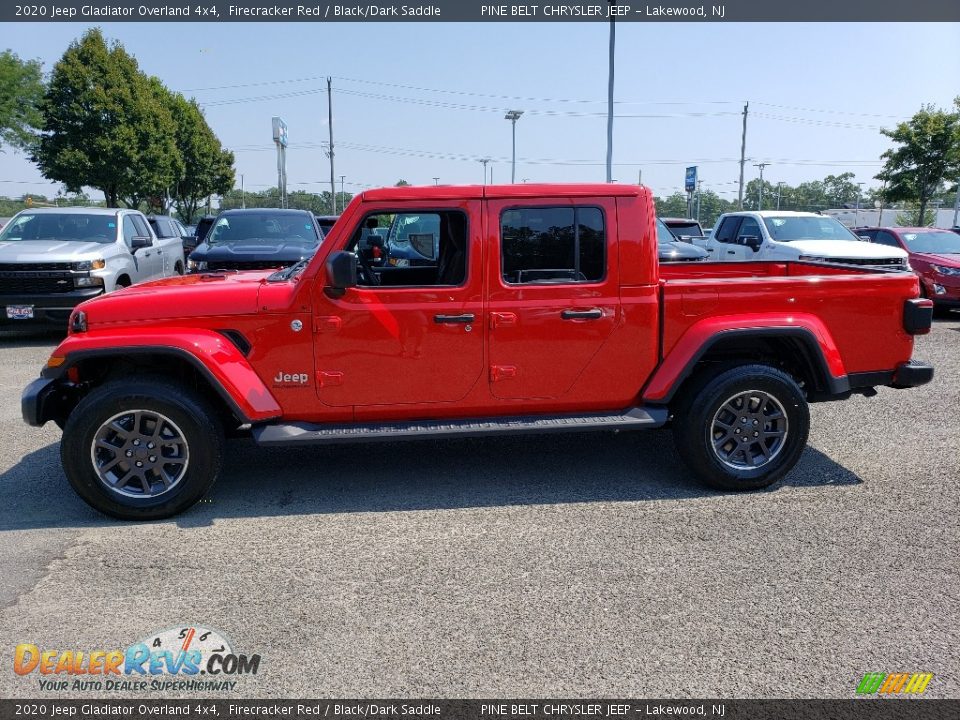 Firecracker Red 2020 Jeep Gladiator Overland 4x4 Photo #3