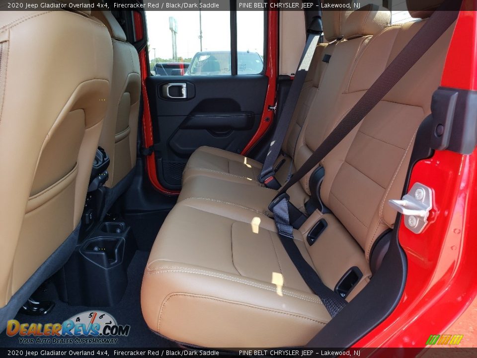 Rear Seat of 2020 Jeep Gladiator Overland 4x4 Photo #6