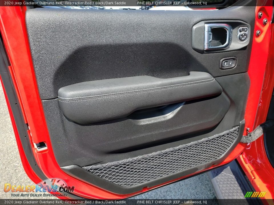 Door Panel of 2020 Jeep Gladiator Overland 4x4 Photo #8