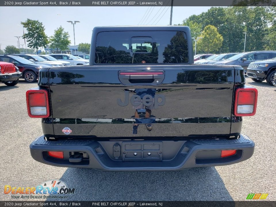 2020 Jeep Gladiator Sport 4x4 Black / Black Photo #5