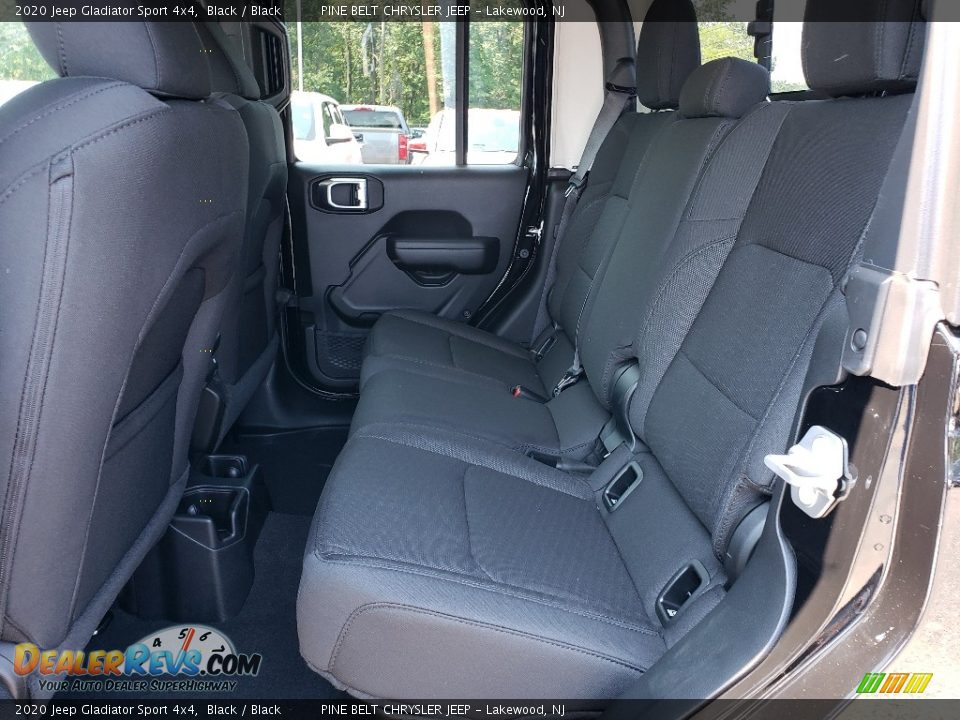 2020 Jeep Gladiator Sport 4x4 Black / Black Photo #6