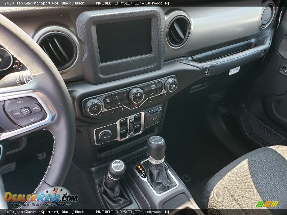 2020 Jeep Gladiator Sport 4x4 Black / Black Photo #10