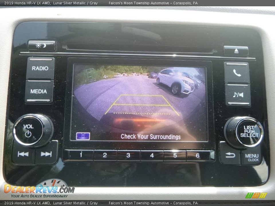 2019 Honda HR-V LX AWD Lunar Silver Metallic / Gray Photo #15