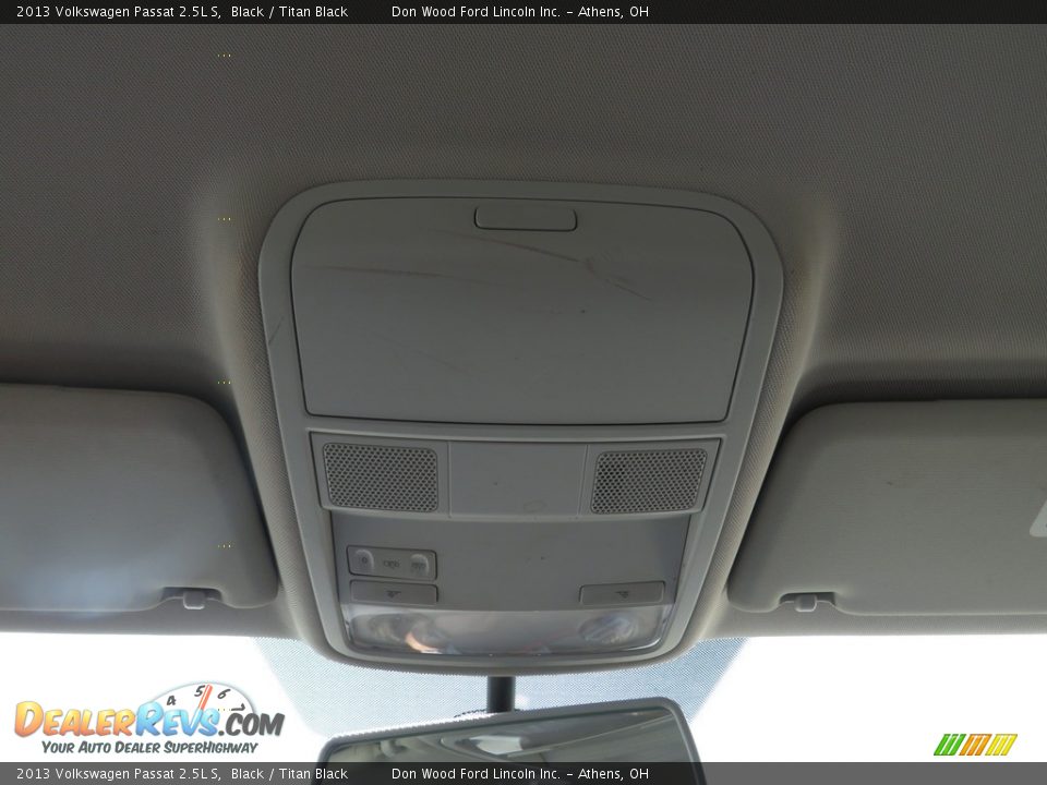 2013 Volkswagen Passat 2.5L S Black / Titan Black Photo #36