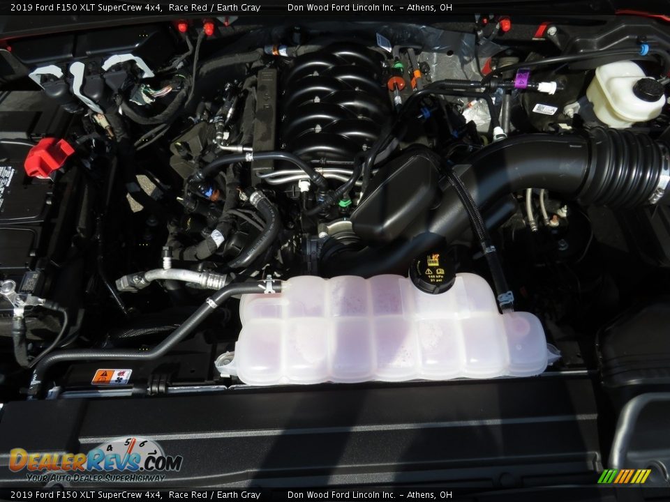 2019 Ford F150 XLT SuperCrew 4x4 Race Red / Earth Gray Photo #6