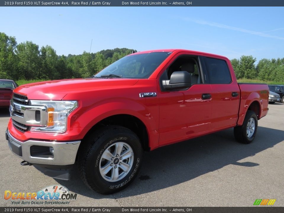 2019 Ford F150 XLT SuperCrew 4x4 Race Red / Earth Gray Photo #7